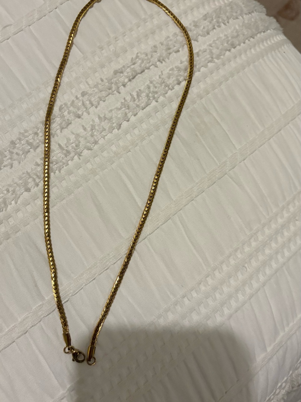 Gold Tone Women's Chain Necklace